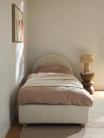 Jednolôžková posteľ Ebba, Svetlobéžová, Š 90 x D 200 cm