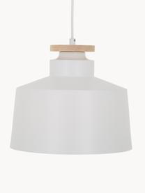 Lampada a sospensione stile nordico Malmö, Paralume: metallo, Baldacchino: metallo, Bianco, Ø 30 x Alt. 26 cm