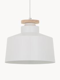 Lampada a sospensione stile nordico Malmö, Paralume: metallo, Baldacchino: metallo, Bianco, Ø 30 x Alt. 26 cm