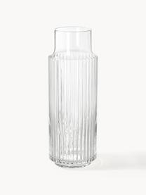 Caraffa per acqua in vetro soffiata Aleo, 1 L, Vetro sodico-calcico, Trasparente, 1 L