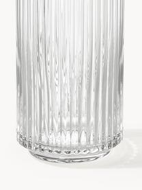 Jarro de agua soplado Aleo, 1 L, Vidrio sódico-cálcico, Transparente, 1 L