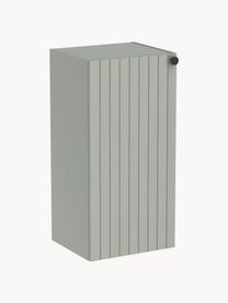 Mobiletto bagno Emil, larg. 40 cm, Maniglia: alluminio rivestito, Verde salvia, Larg. 40 x Alt. 85 cm