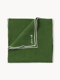 Serviettes en textile Cosmo, 4 pièces, 100 % coton

Le matériau est certifié STANDARD 100 OEKO-TEX®, 4854CIT, CITEVE, Vert foncé, larg. 45 x long. 45 cm