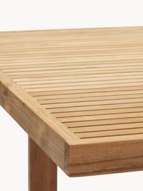 Gartentisch Canadell aus Teakholz, 180 x 90 cm, 100 % Teakholz, Teakholz, B 180 x T 90 cm