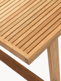 Table de jardin en bois de teck Canadell, 180 x 90 cm, 100 % bois de teck, Teck, larg. 180 x prof. 90 cm