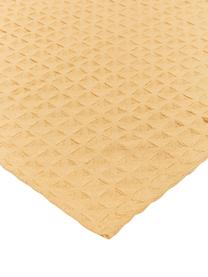 Waffelpiqué-Tagesdecke Panal, 100% Baumwolle, Gelb, B 180 x L 260 cm (für Betten bis 160 x 200)