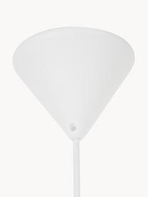 Lampa wisząca ze szkła opalowego Mildford, Biały, Ø 30 x W 24 cm