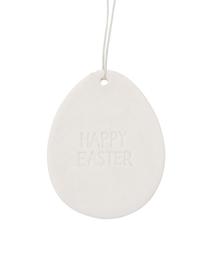 Paashangers set Easter, 4 stuks, Porselein, Wit, H 7 cm
