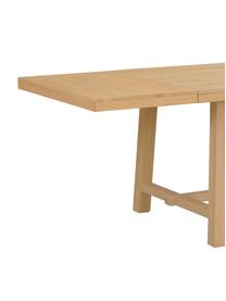 Rozkladací jedálenský stôl s masívnou drevenou doskou Brooklyn, 220 - 270 x 95 cm, Dubové drevo