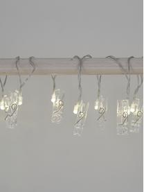 Guirlande lumineuse LED, Clippy, long. 135 cm, Transparent, long. 135 cm, 10 lampions
