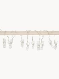 Guirlande lumineuse LED, Clippy, long. 135 cm, Transparent, long. 135 cm, 10 lampions