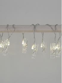 Guirlande lumineuse LED, Clippy, long. 135 cm, Transparent, long. 135 cm, 10 lampions