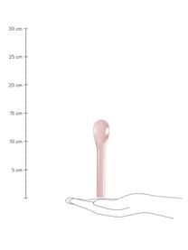 Sada lžic Monu, 3 díly, Melamin, Žlutá, odstíny růžové, D 12 cm