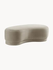 Samt-Kindersitzbank Coconino Mini, Bezug: Samt (89 % Baumwolle, 11 , Korpus: Holz, Samt Beige, B 90 x T 43 cm