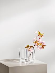 Mundgeblasene Vase Alvar Aalto, H 16 cm, Glas, mundgeblasen, Transparent, B 21 x H 16 cm