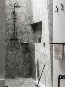 Wand-Handtuchhalter Rim, Aluminium, beschichtet, Schwarz, B 70 x T 8 cm