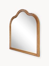 Barock-Wandspiegel Muriel, Rahmen: Massivholz, FSC-zertifizi, Spiegelfläche: Spiegelglas, Rückseite: Metall, Mitteldichte Holz, Goldfarben, B 90 x H 77 cm