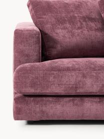 Sofa Tribeca (3-Sitzer), Bezug: 100 % Polyester Der strap, Gestell: Buchenholz, Kiefernholz, , Webstoff Aubergine, B 228 x T 104 cm