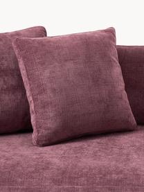 Sofa Tribeca (3-Sitzer), Bezug: 100 % Polyester Der strap, Gestell: Buchenholz, Kiefernholz, , Füße: Kiefernholz Dieses Produk, Webstoff Aubergine, B 228 x T 104 cm