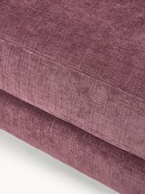 Sofa Tribeca (3-Sitzer), Bezug: 100 % Polyester Der strap, Gestell: Buchenholz, Kiefernholz, , Füße: Kiefernholz Dieses Produk, Webstoff Aubergine, B 228 x T 104 cm