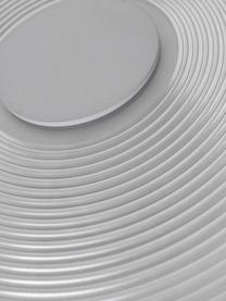 LED-Pendelleuchte Vinyl, Baldachin: Metall, pulverbeschichtet, Weiss, Transparent, Ø 60 cm