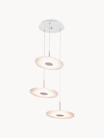 Suspension LED Vinyl, Blanc, transparent, Ø 60 cm