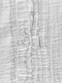 Mušelínová posteľná bielizeň z bavlny Odile, Biela, 200 x 200 cm + 2 vankúš 80 x 80 cm