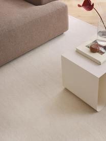 Ručne tuftovaný vlnený koberec z vlny Ezra, Krémovobiela, Š 160 x D 230 cm (veľkosť M)