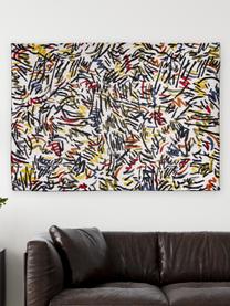 Tapis avec motif abstrait Street Graph, 100 % polyester, Multicolore, larg. 100 x long. 140 cm (taille XS)