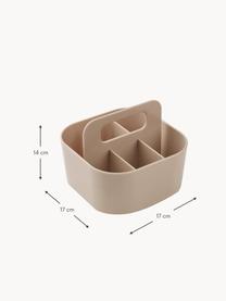 Scatola custodia May, 60% plastica ABS riciclata, 40% plastica ABS, Beige chiaro, Larg. 17 x Alt. 14 cm