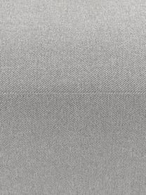 Pouf Melva, Tissu gris clair, larg. 99 x prof. 72 cm