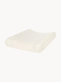 Wickelauflage Zen aus Bio-Baumwolle, Bezug: 100 % Bio-Baumwolle, GOTS, Off White, Beige, B 50 x L 70 cm