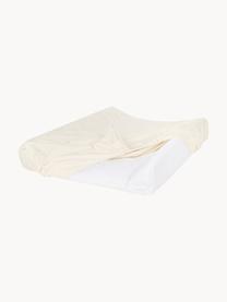 Wickelauflage Zen aus Bio-Baumwolle, Bezug: 100 % Bio-Baumwolle, GOTS, Off White, Beige, B 50 x L 70 cm