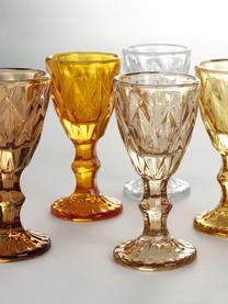 Verre à liqueur Shades, 6 élém., Verre, Tons jaunes, Ø 5 x haut. 11 cm