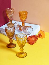 Verre à liqueur Shades, 6 élém., Verre, Tons jaunes, Ø 5 x haut. 11 cm