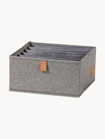 Boîtes de rangement Premium, 2 pièces, Gris foncé, brun, larg. 30 x haut. 30 cm