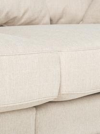 Sofa Nobis (3-osobowa), Tapicerka: poliester, Kremowa tkanina, S 264 x G 111 cm