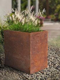 Pot de fleurs en acier corten Rust, Acier corten, Rouge rouille, larg. 58 x haut. 58 cm