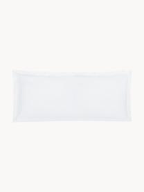 Funda de almohada de satén Premium, Blanco, An 45 x L 110 cm