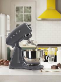 Robot da cucina 50's Style, Ciotola: acciaio inossidabile, Grigio scuro, lucido, Larg. 40 x Alt. 38 cm
