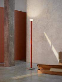 Lampa podłogowa LED z funkcją przyciemniania Bellhop, Czerwony, W 178 cm