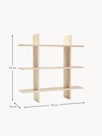 Etagère murale en hêtre Saga, Bois, enduit

Ce produit est fabriqué à partir de bois certifié FSC® issu d'une exploitation durable, Hêtre, larg. 70 x haut. 70 cm