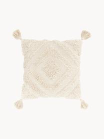 Housse de coussin 45x45 beige ethnique Karina, 100 % coton

Le matériau est certifié STANDARD 100 OEKO-TEX®, 17.HIN.14404, HOHENSTEIN HTTI, Beige, larg. 45 x long. 45 cm