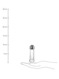 Sada solničky a pepřenky Harvey, 2 díly, Sklo, Transparentní, Š 5 cm, V 9 cm