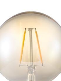 LED lamp Rash (E27 / 1,2W), Peertje: glas, Fitting: aluminium, Amberkleurig, Ø 10 x H 14 cm