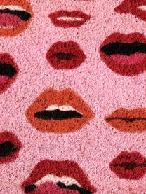 Paillasson Lips, Tons rouges, 45 x 75 cm