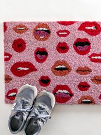 Paillasson Lips, Tons rouges, 45 x 75 cm