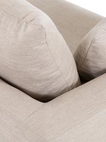 Sofa Zach (3-Sitzer) in Beige, Bezug: Polypropylen Der hochwert, Webstoff Beige, B 224 x T 90 cm