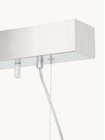 Grote hanglamp met glazen bollen Gross Bar, Zilverkleurig, B 80 x H 36 cm