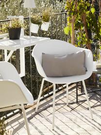 Chaise de jardin Claire, Blanc, larg. 60 x prof. 54 cm